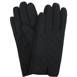 Eleganckie Pikowane Rękawiczki Męskie - Czarne RKWEMACSHSTR0015pikCZAR