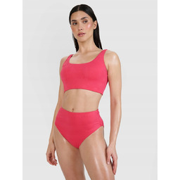 BIKINI DAMSKIE 4F GÓRA OD STROJU KĄPIELOEGO CZERWONY