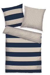 Tom Tailor Pościel bawełniana Dark Navy & Sunny