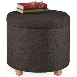 Relaxdays Taboret do siedzenia z miejscem do przechowywania,