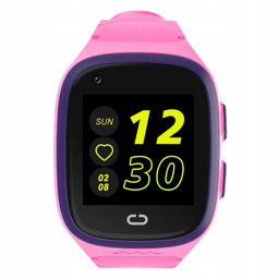 Smartwatch Dziecięcy Garett Kids Rock 4G Rt Różowy