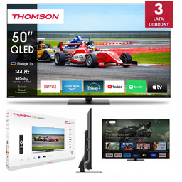 Telewizor Smart Tv Qled 50" Thomson 50QG7C14 144Hz