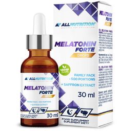 Allnutrition Melatonin Forte Drops, krople, 30 ml