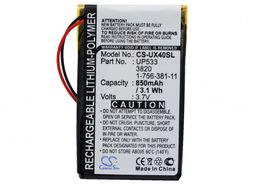 Sony Clie PEG-UX40 / UP553 850mAh 3.15Wh Li-Polymer