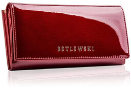 Portfel damski BETLEWSKI ZBPD-BS-72031 czerwony