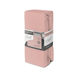 Faro Prześcieradło jersey z gumką soft 160x200 różowe