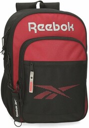 Reebok Portland Plecak szkolny Podwójna komora Czarny 30x40x12