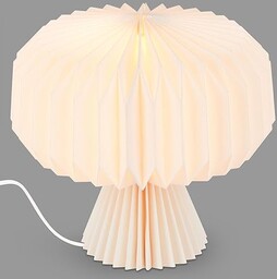 BRILONER Składana lampa stołowa, papierowa, papierowa, lampa stołowa,