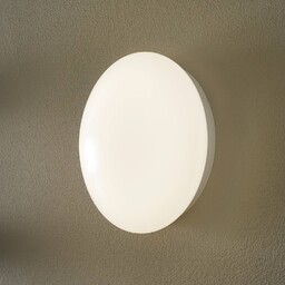 MEGAMAN Kinkiet LED Renzo+, biały / opal, przedpokój,