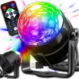 Kula Disco Projektor Rgb Led Dyskotekowy Reflektor