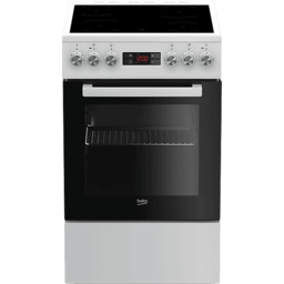 Kuchnia z płytą ceramiczną BEKO FSM57300GW Grill Termoobieg