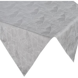 EUROFIRANY Obrus Isla 85 x 85 cm Srebrno-biały