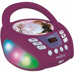 LEXIBOOK Radioodtwarzacz Disney Frozen 2 RCD109FZ Bluetooth Fioletowy