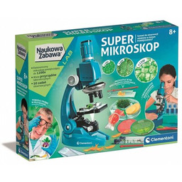 CLEMENTONI Zabawka edukacyjna Naukowa zabawa Super mikroskop 50755