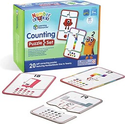Learning Resources Zestaw Puzzli do Nauki Liczenia Numberblocks,