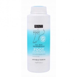 BEAUTY FORMULAS All Day Deodorising Foot Powder Antybakteryjny