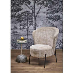 Fotel wypoczynkowy cezar beżowy halmar