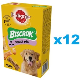 PEDIGREE Multi Biscrok Original 12x500 g - przysmak