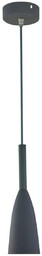 Lampa wisząca SOLIN, szara, 1x60W E27