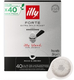 Kapsułki Illy Kawa W Saszetkach Illy Forte 40