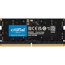 Crucial 16GB [1x16GB 4800MHz DDR5 CL40 SODIMM]