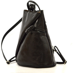 Designerski damski plecak skórzany na ramię