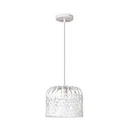Lampa wisząca Alessandra E-27 60W biel mat
