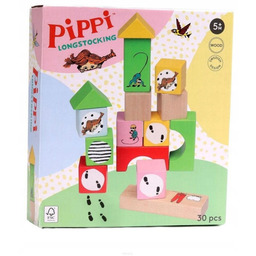 Klocki drewniane Pippi