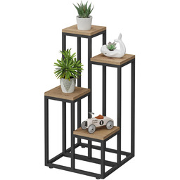 Edinos Kwietnik stojak na kwiaty metalowy dąb artisan