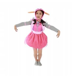 Psi Patrol, strój sukienka Skye, 4-6, L