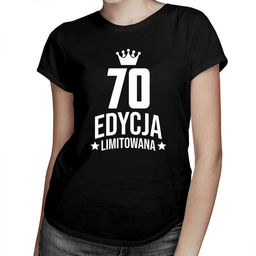 70 lat Edycja Limitowana - damska koszulka