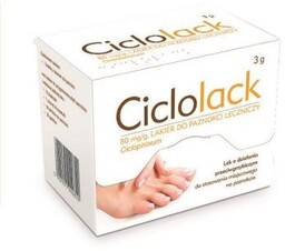 Ciclolack 80 mg/g Lakier do paznokci leczniczy, 3