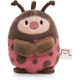 Pluszowa zabawka biedronka Dozz 5cm czerwony - Miękka