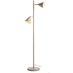 Lampa stojąca Form 2 Metalowa Beżowa