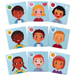 Emocje układanka magnetyczna Janod 2+