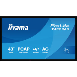 Monitor interaktywny iiyama ProLite T4329AS-B1AG 43 4K Va