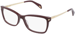 Okulary POLICE VPLA870AR3. Okulary, Kolor czerwony. Kobieta.