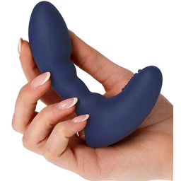 Granatowy wibrator analny