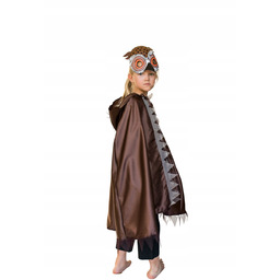 Sowa przebranie maska z peleryną komplet