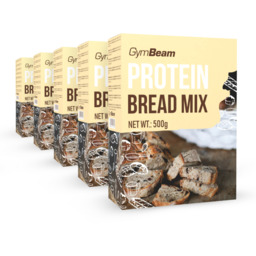 GymBeam Mieszanka białkowa do przygotowania chleba 5 x