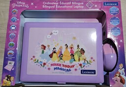 Dwujęzyczny laptop edukacyjny Disney Princess