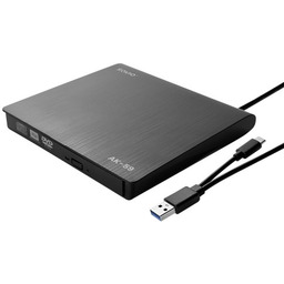 SAVIO NAGRYWARKA ZEWNĘTRZNA TYPU SLIM CD/DVD R/RW -
