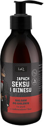 LaQ Doberman, czarny mat balsam po goleniu, 150ml