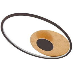 Lindby - Feival LED Lampa Sufitowa L61 Rust/Gold