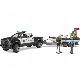 Auto Dodge Ram 2500 Samochód policyjny Bruder Ram