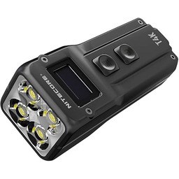 Nitecore T4K Latarka do breloczka, 4000 lumenów Turbo,