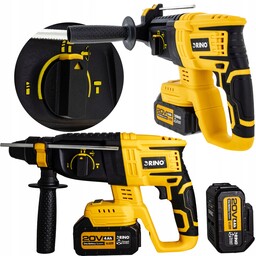 Młotowiertarka Akumulatorowa Wiertarka Bezprzewodowa 2x 4 Ah Sds+