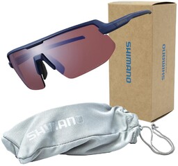 Shimano Okulary Twinspark białe, soczewki Ridescape HC- Wysoki