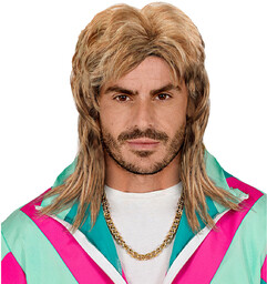 Peruka męska blond Disco