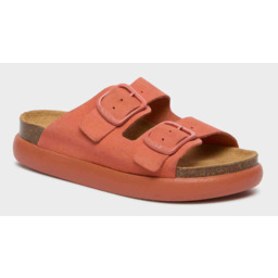 Kapcie Scholl Noelle Chunky, koralowe, rozmiar 41, 41